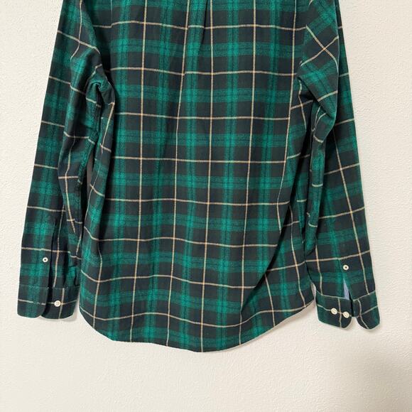 Penguin Munsingwear Men's Green Plaid Button Down Long Sleeve Shirt Large - Picture 14 of 14